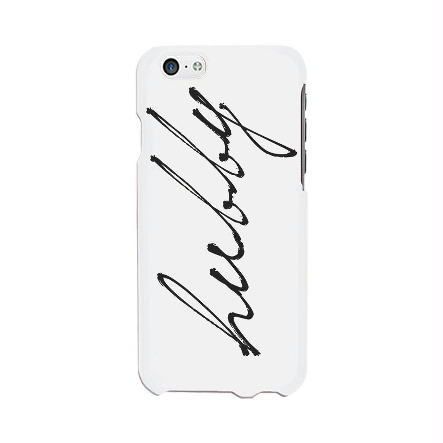 Hubby-LEFT Phone Case Ultra Slim Funny Anniversary Gift For Husband