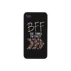 BFF Floral Crazy Best Friend Black Matching Phone Cases