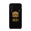 Hamburger and Fries BFF Matching Black Best Friend Phone Cases