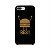 Hamburger and Fries BFF Matching Black Best Friend Phone Cases