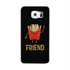 Hamburger and Fries BFF Matching Black Best Friend Phone Cases