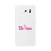 Believe Breast Cancer Awareness White Phone Case