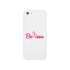 Believe Breast Cancer Awareness White Phone Case