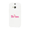 Believe Breast Cancer Awareness White Phone Case