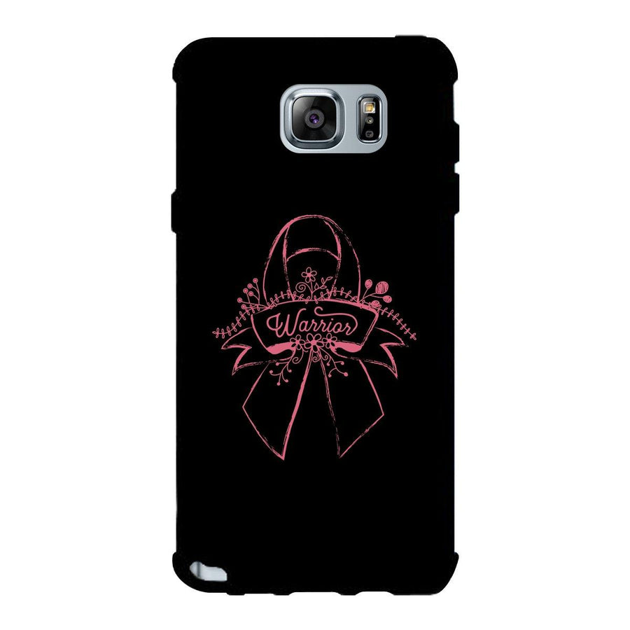 Warrior Breast Cancer Awareness Black Phone Case