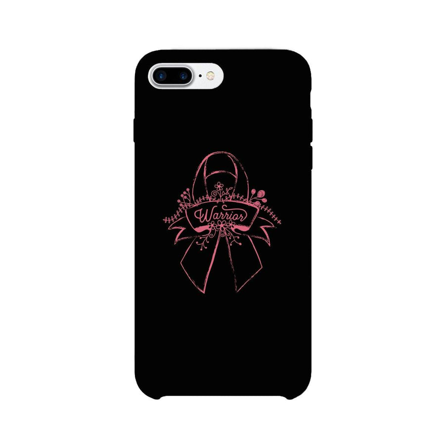 Warrior Breast Cancer Awareness Black Phone Case