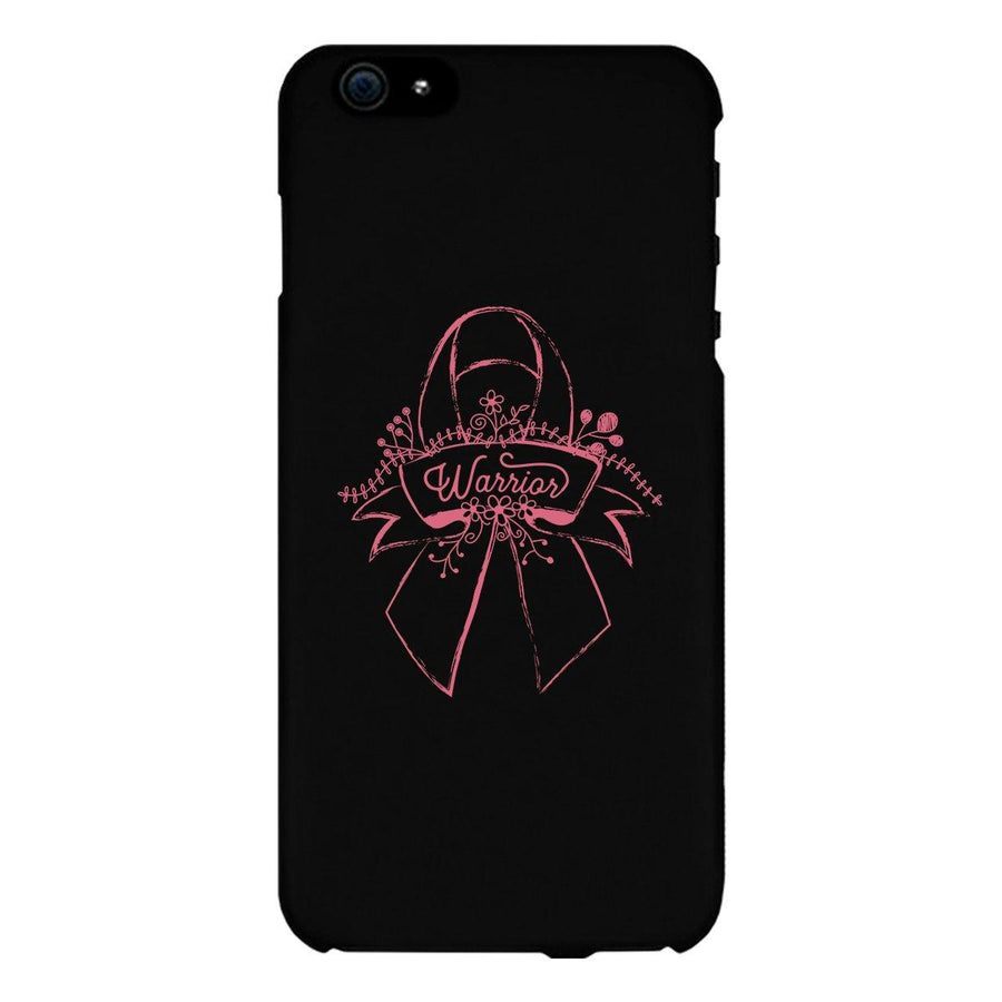 Warrior Breast Cancer Awareness Black Phone Case