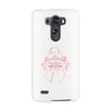 Warrior Breast Cancer Awareness White Phone Case