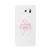 Warrior Breast Cancer Awareness White Phone Case