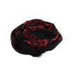 Paisley Cards Cashmere-Silk Scarf - Red / Black