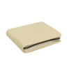 Leather Clover Cardholder Zip Around Wallet - Ivory