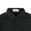 Cotton Long Sleeve Polo Shirt - Charcoal Gray