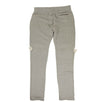 Moto Distressed Sweatpants - Heather Gray