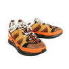 Nylon And Nubuck Union Sneakers - Orange