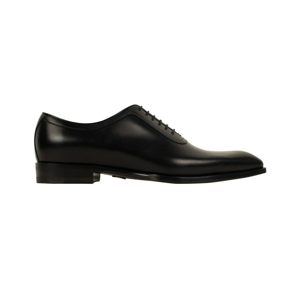 Leather Lace-Up Dress Shoes - Black