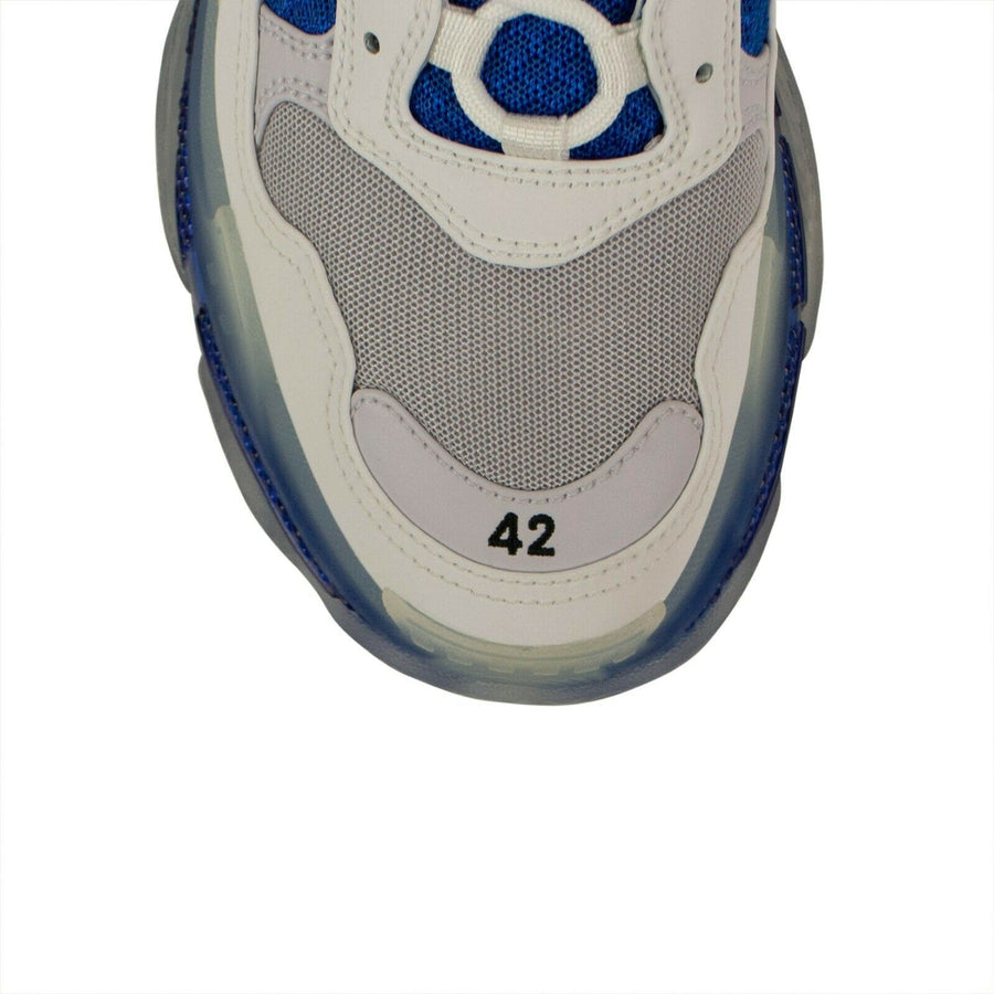 'Triple S' Sneakers - White And Blue