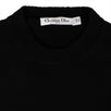 J'ADIOR 8 Cashmere Pull Over Logo Sweater - Black