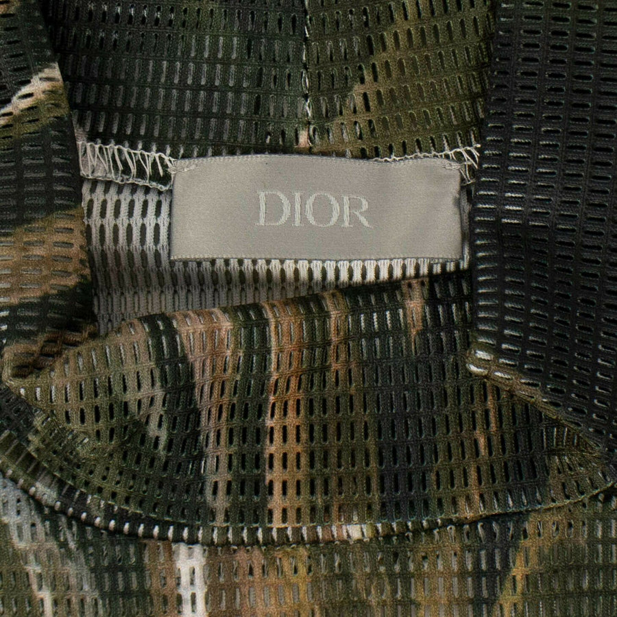 Raymond Pettibon X Dior Homme Mesh Long Sleeve Turtleneck - Multi