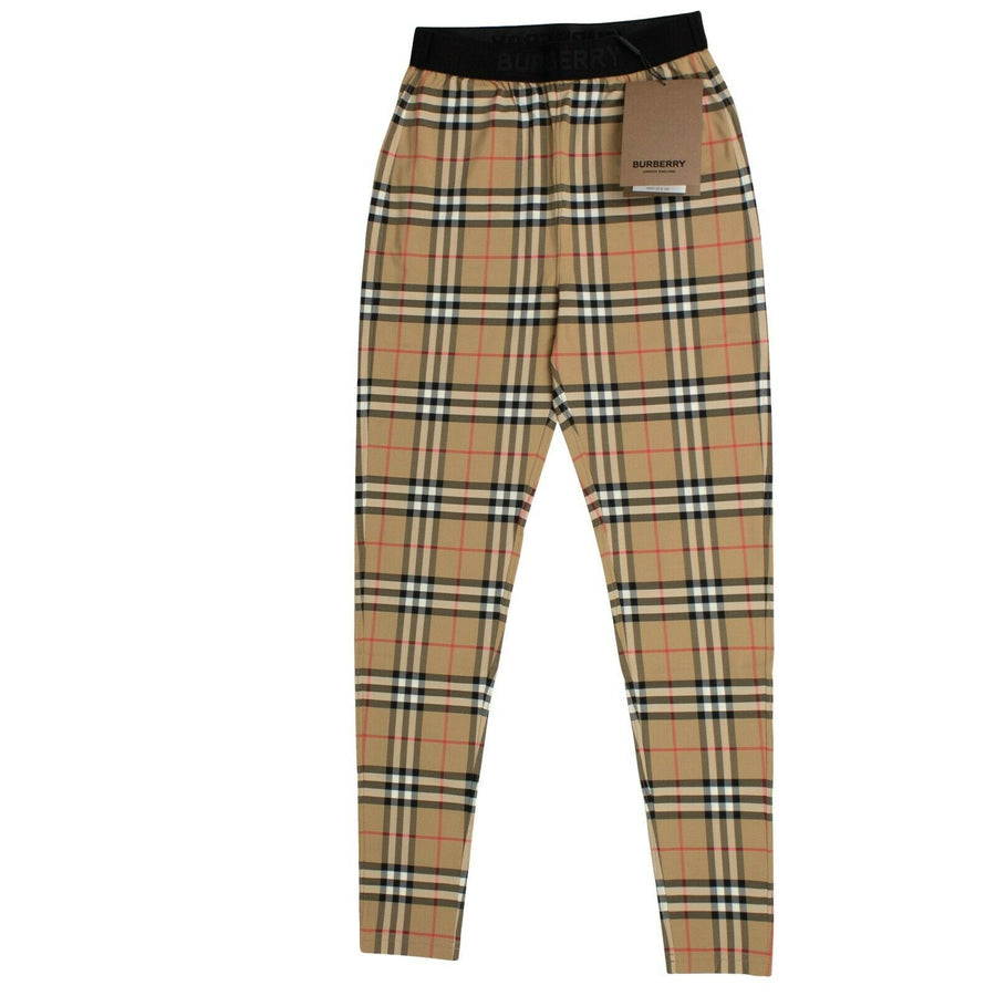 Burberry x Riccardo Tisci Check Legging Pants - Brown