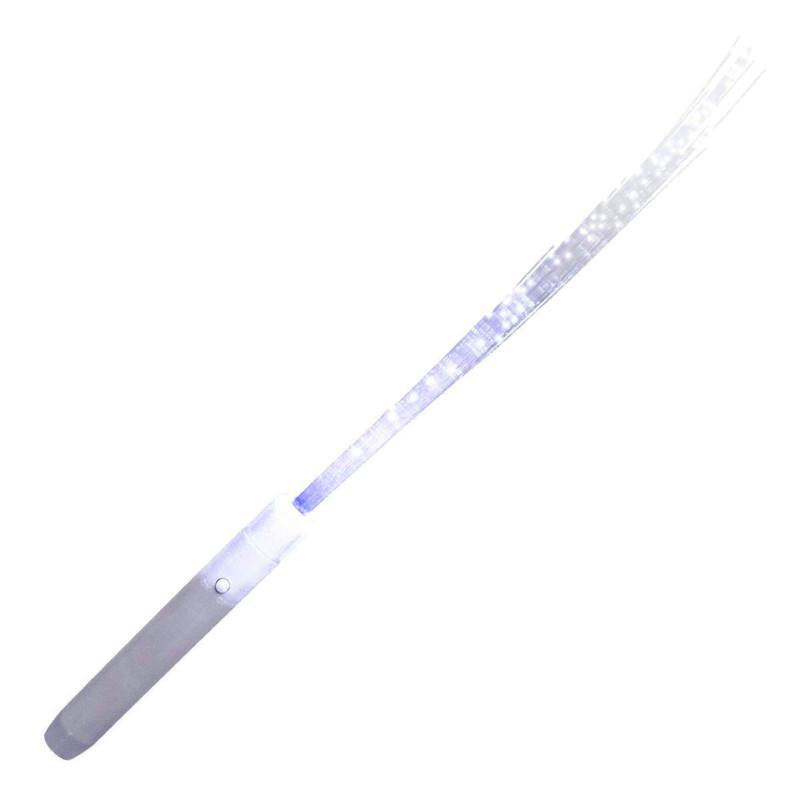 White Fiber Optic Wand with White LEDs