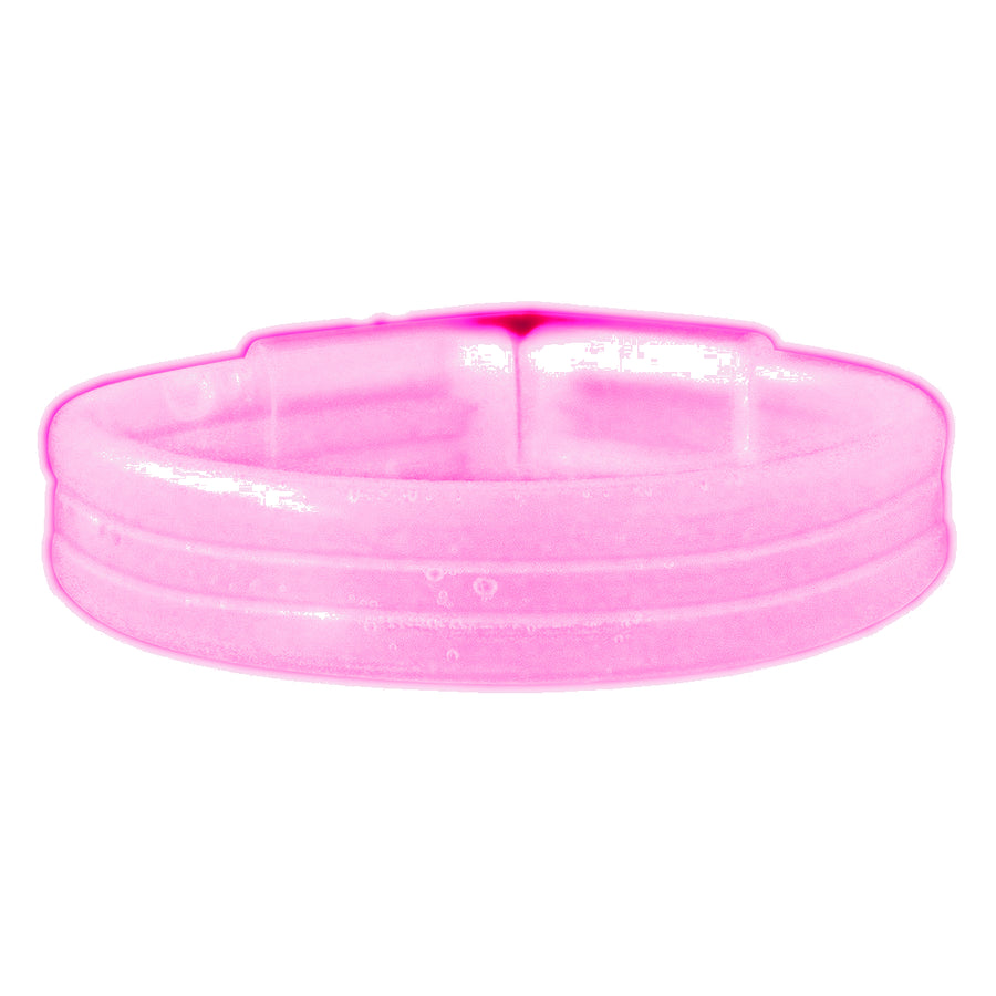 Wide Glow Stick 8 Inch Bracelet Pink Pack of 30