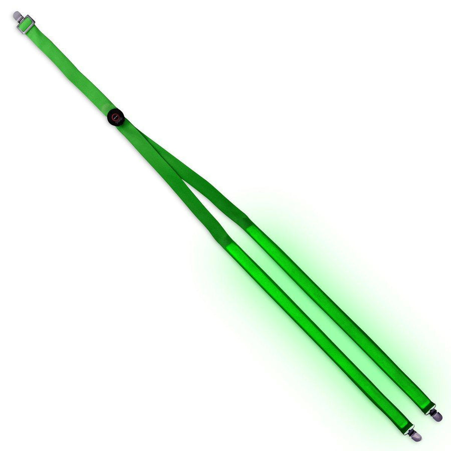 Green LED Suspenders