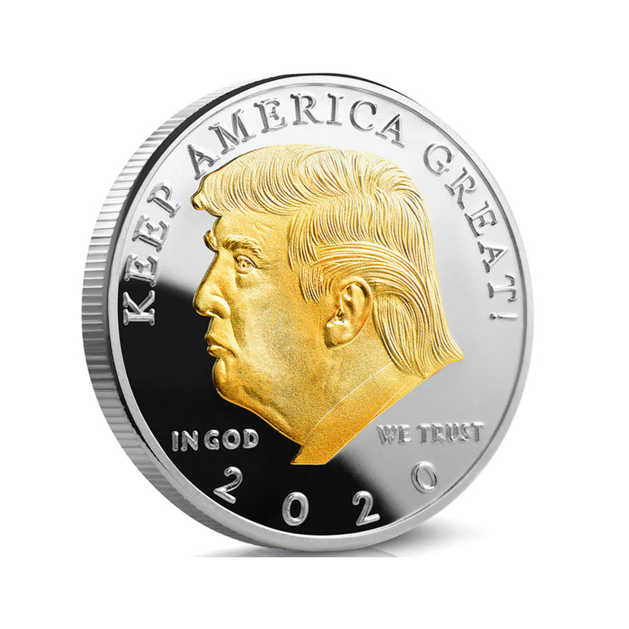 2020 Donald Trump Commemorative Silver Head