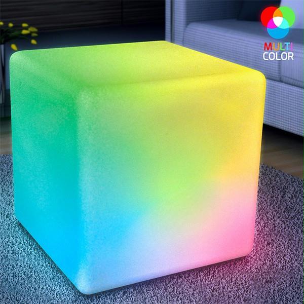 Huge LED Cube Light Chair Stool Table Furniture