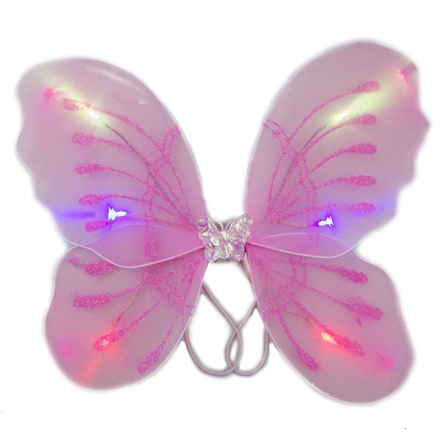 Light Up Pink Fairy Butterfly Wings