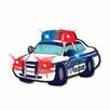 Police Car Flashing Body Light Lapel Pins