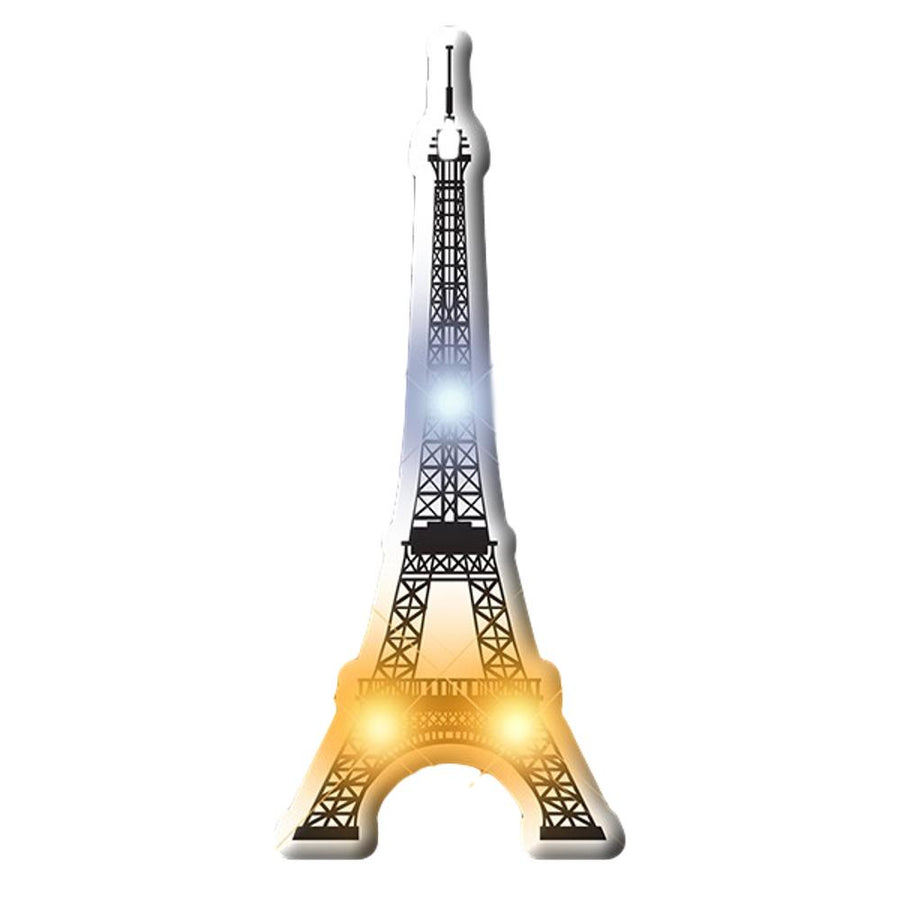 Eiffel Tower Flashing Body Light Lapel Pins