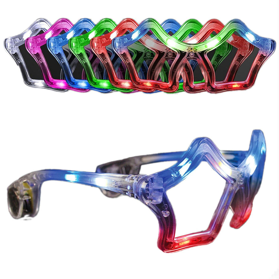 Assorted Star LED Sunglasses