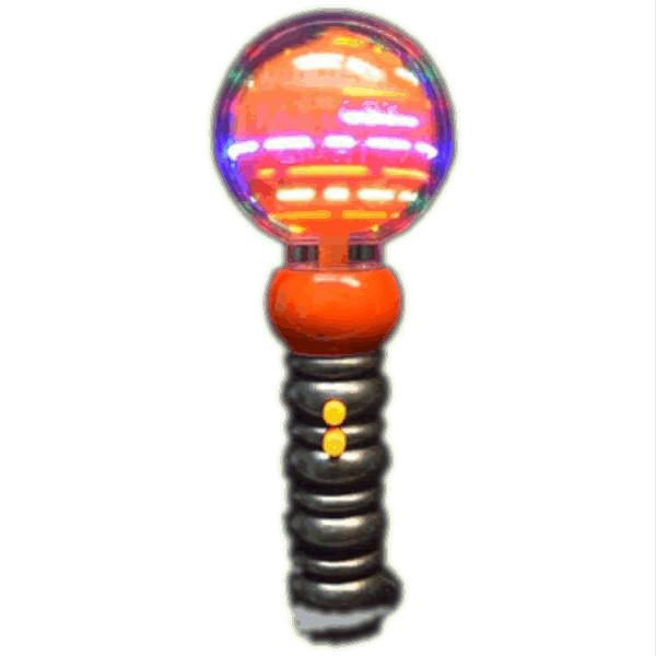 Light Up Musical Spinning Pumpkin Wand