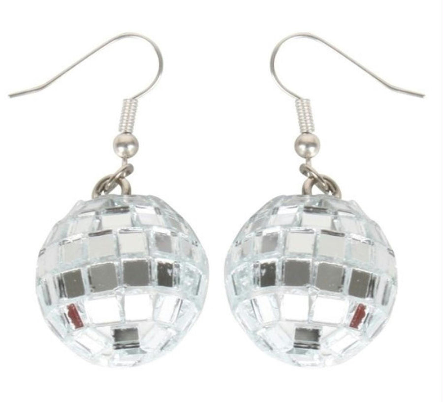 Groovy Disco Mirror Ball Earrings