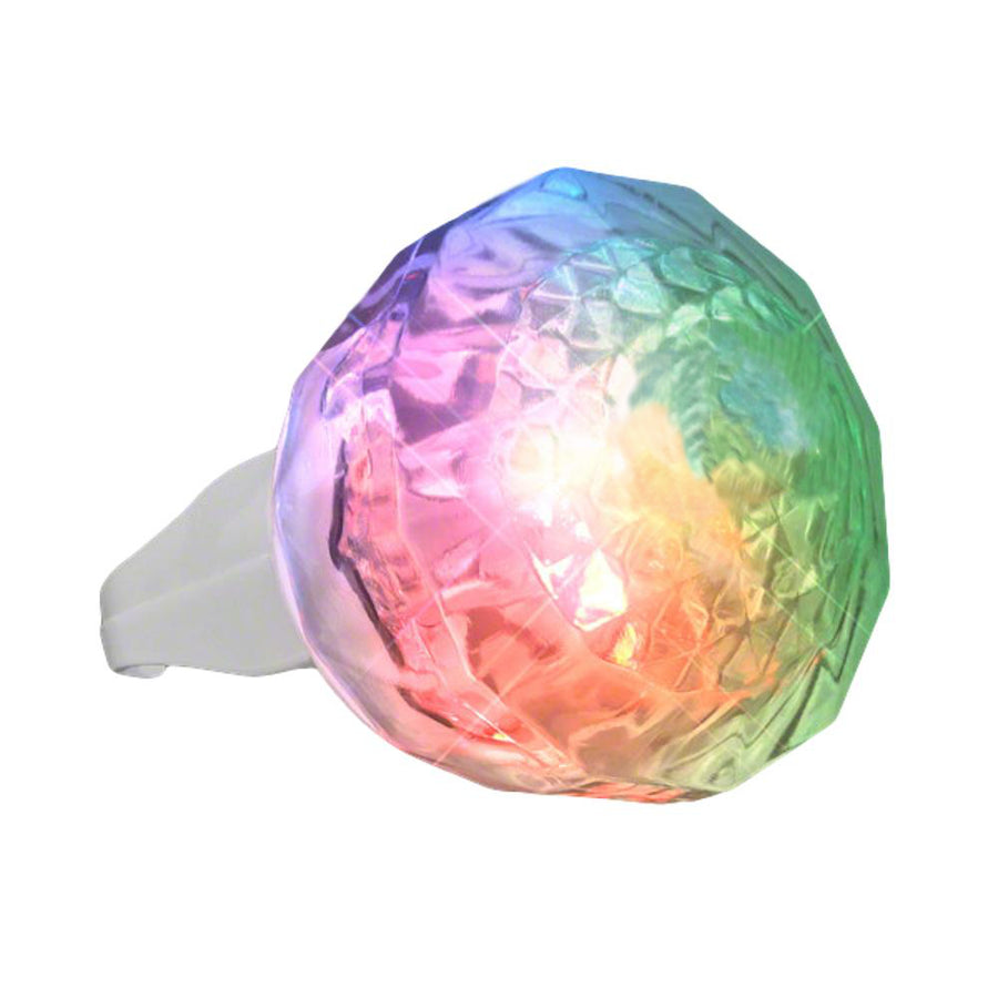 LED Rainbow Prism Flashing Party Ring