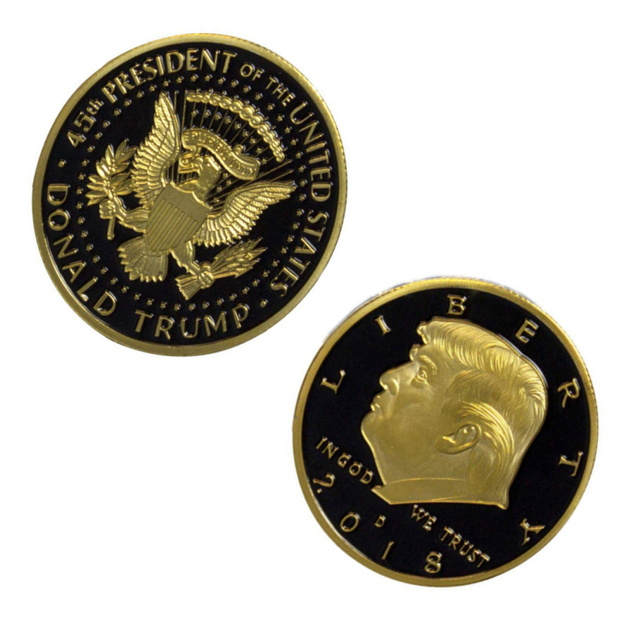 2018 Donald Trump Liberty Gold Plated Coin