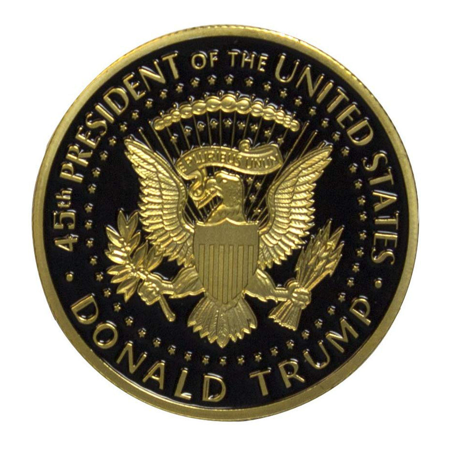 2018 Donald Trump Liberty Gold Plated Coin