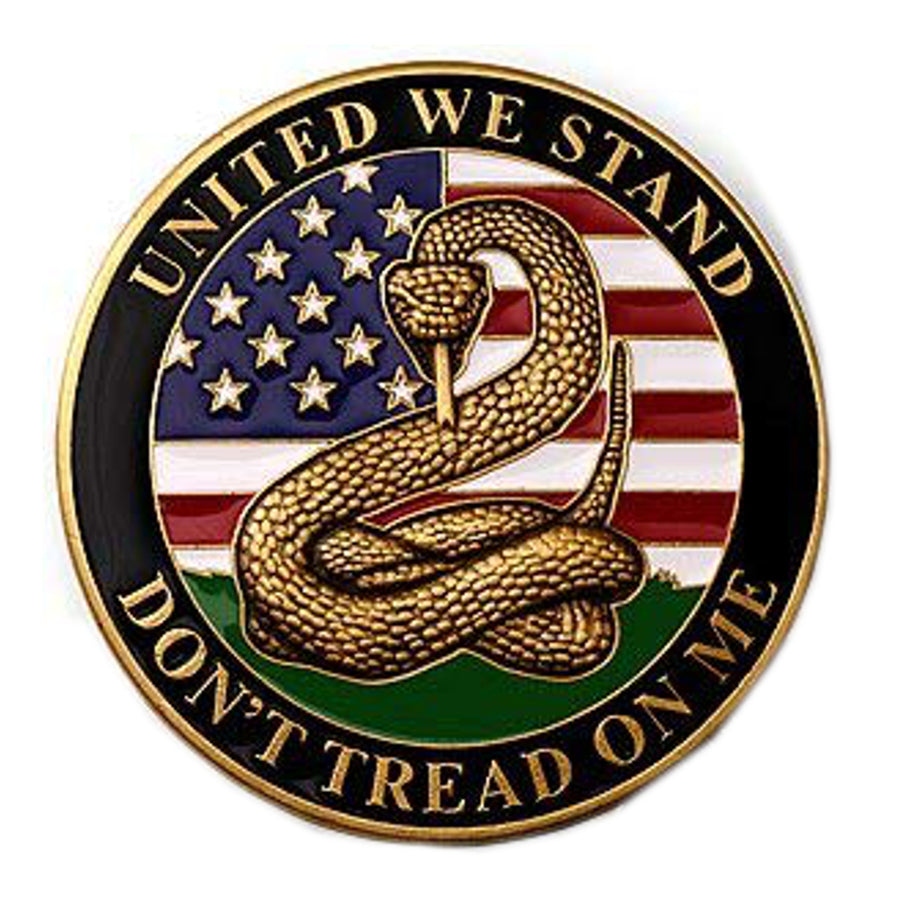 Dont Tread Me Liberty Challenge Gold Coin