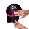 Flashing Reversible Pink Sequin Pattern Cap