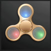 Gold Metallic LED EDC Fidget Spinner