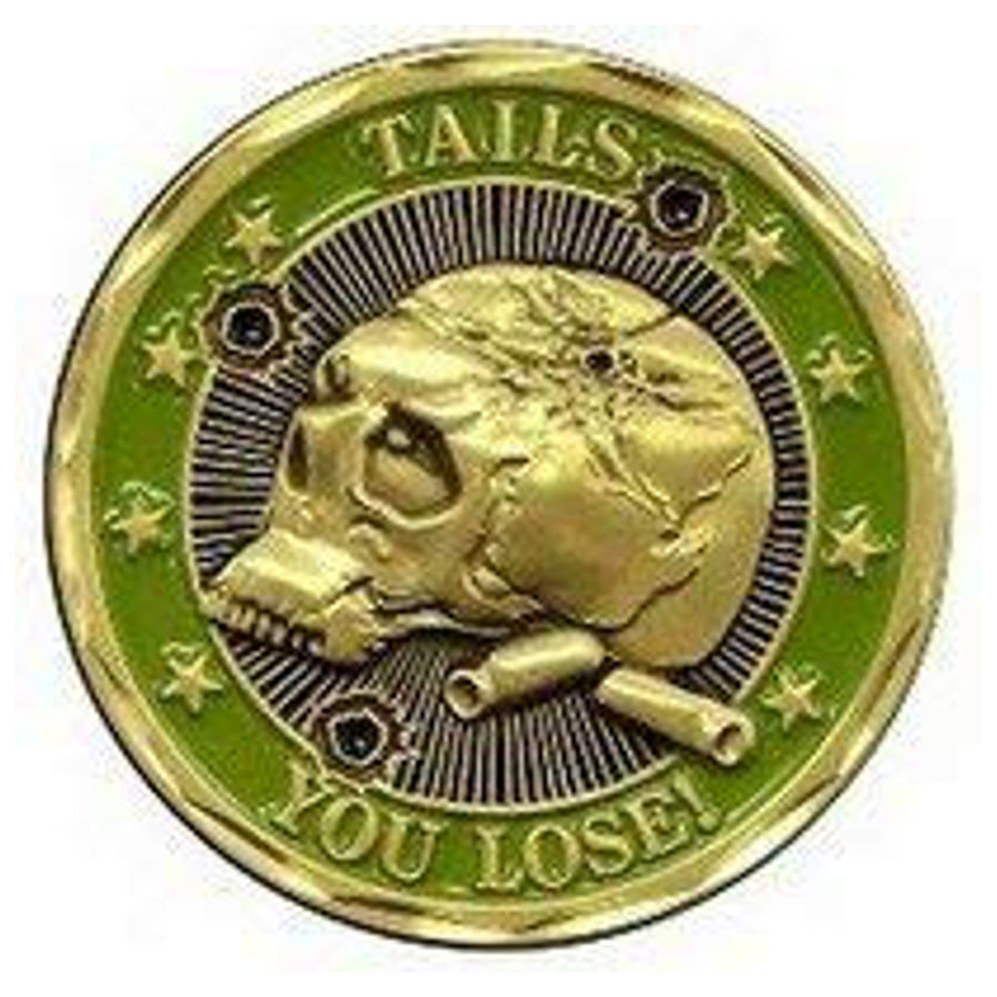 Heads We Win Tails You Lose Challenge Bronze Coin