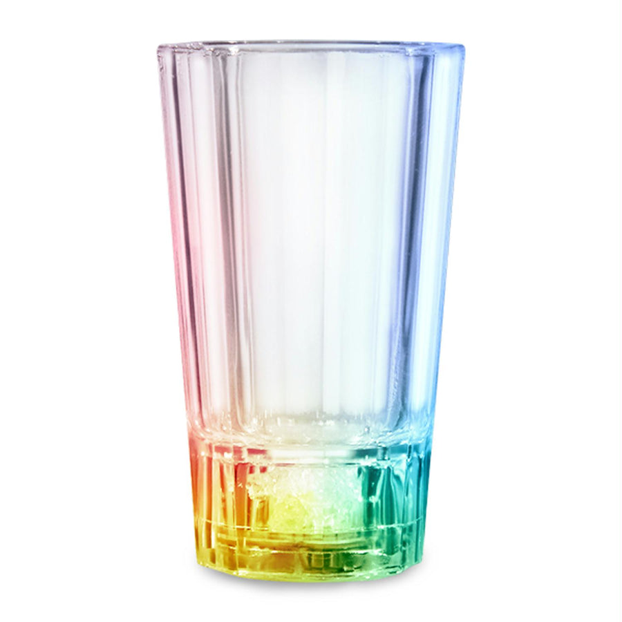 Liquid Activated Tapered  Multicolored Flashing Shot Glass for Night Parties