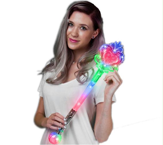 Light Up Princess Cinderella Fairy God Mother Wand