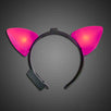 Light Up Pink Cat Ears Headband