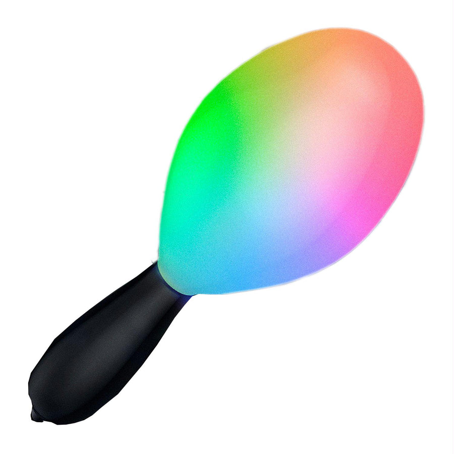 Flashing Multicolored 7 Inch Maracas for Cinco de Mayo Party Novelties