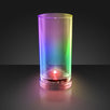 Push Activated Tall and Slender Shot Shooter Multicolored Flashing Glass for Parties