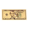 5 Dollar Commemorative Collectible Premium Replica Paper Money Bill 24k Gold Plated Fake Currency Banknote Art Holiday Decoration