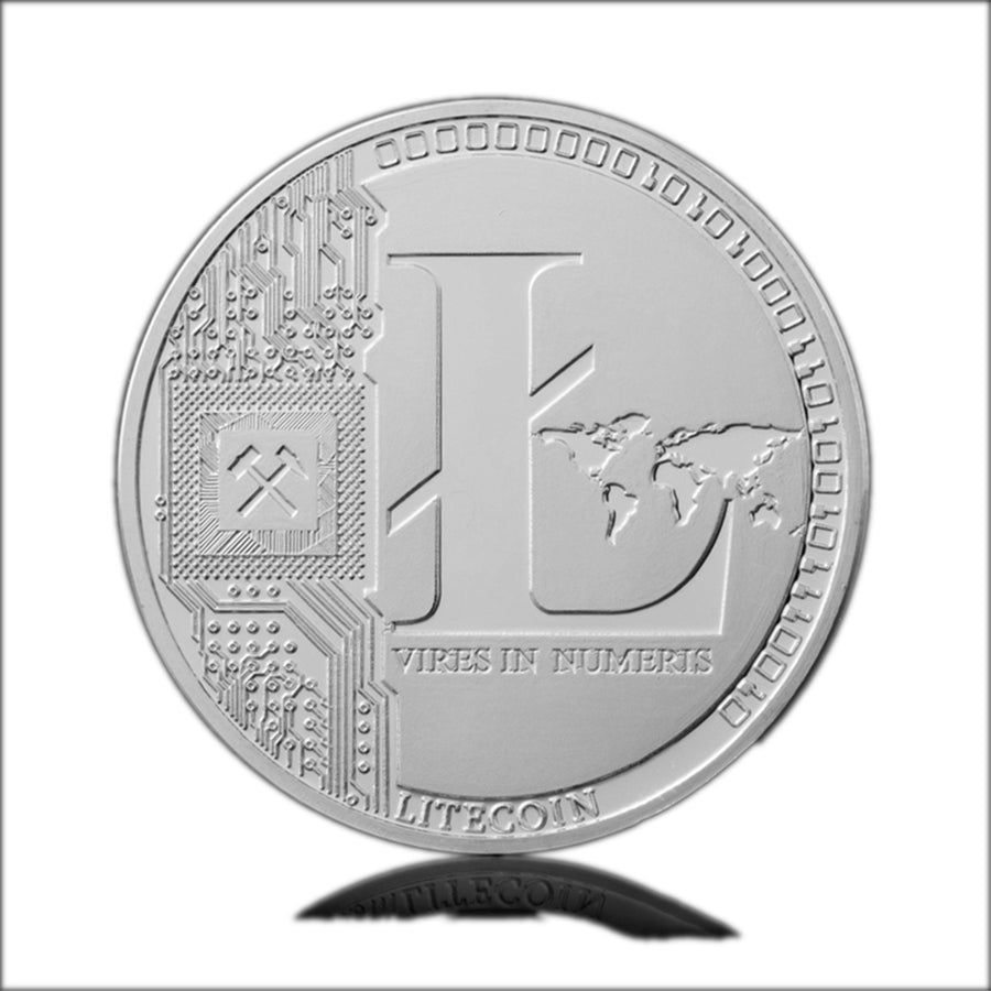 Silver Plated Litecoin Non-currency Art Collection Replica Limited Edition Coin