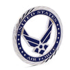 United States Air Force Integrity First Service Before Self and Excellence In All We Do Silver Plated Coin