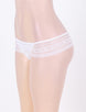 White Lace Trim Scalloped Sexy Panty